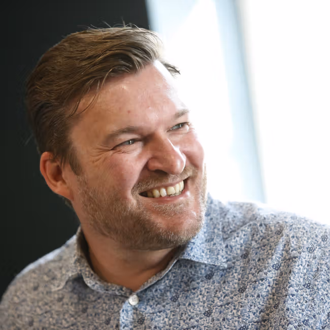 Simon Rust, head of product at Axiologik